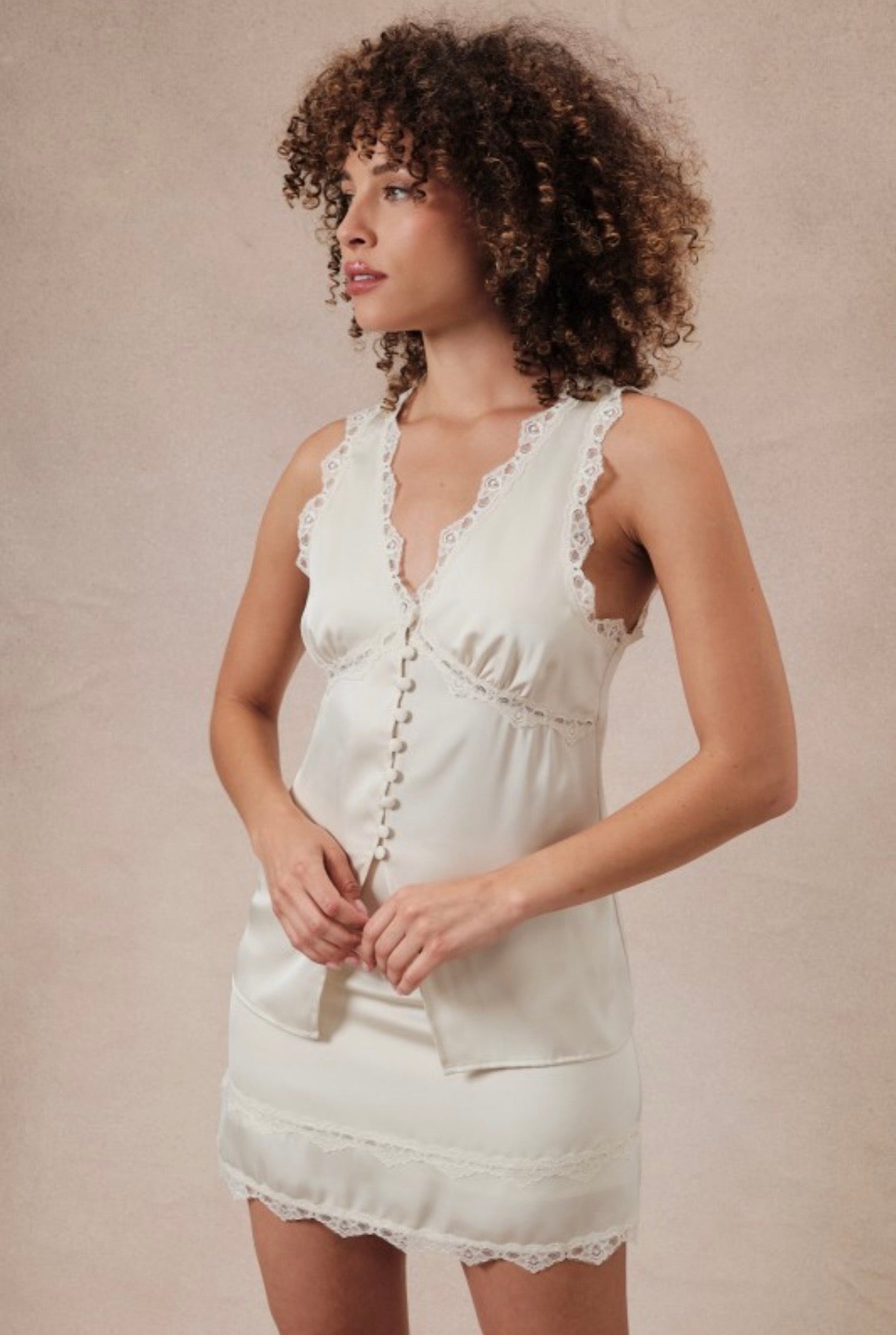 The Amour Satin Set
