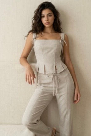 The Valencia Linen Set