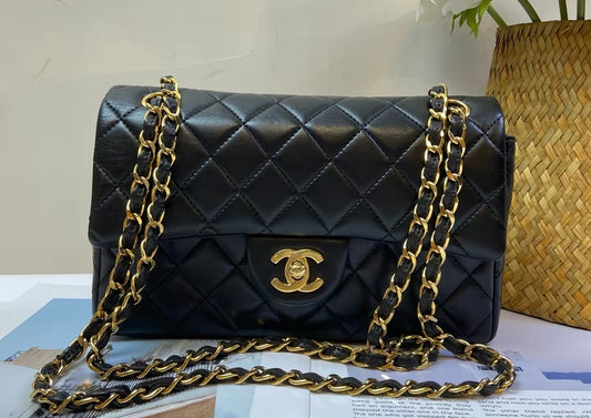 Chanel Classic Double Flap Lambskin with Gold Hardware
