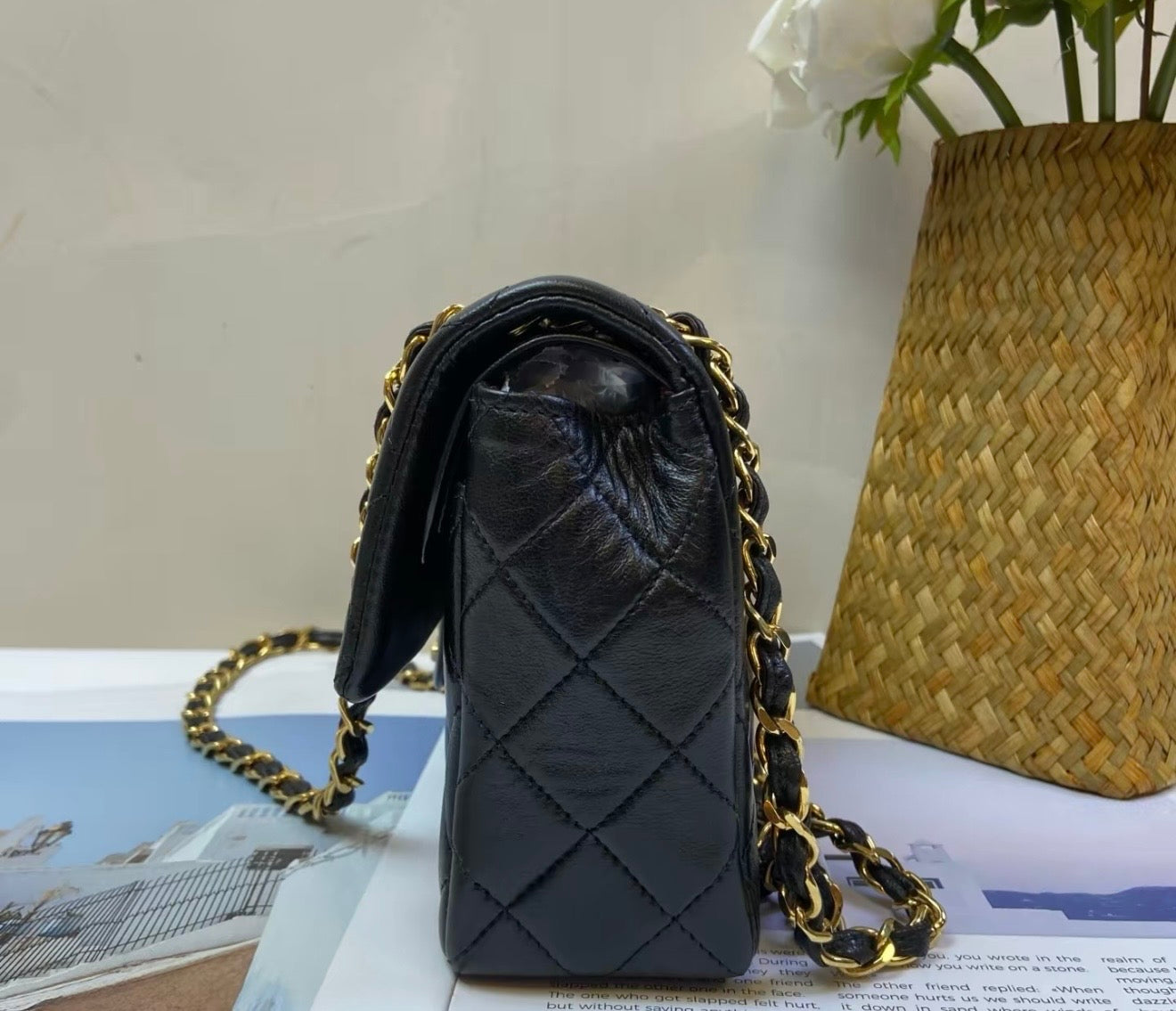 Chanel Classic Double Flap Lambskin with Gold Hardware